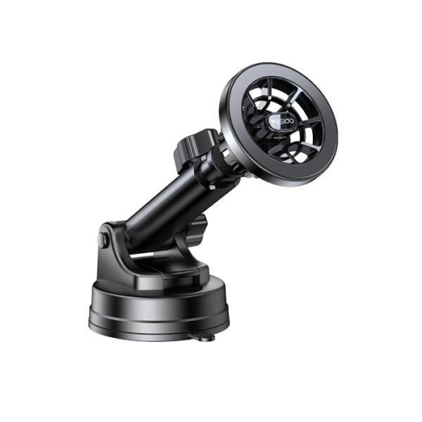 حامل هاتف مغناطيسي للسيارة مع ذراع طويل دوار 360 درجة للوحة القيادة لتوافق مع iPhone 12 و13 و14