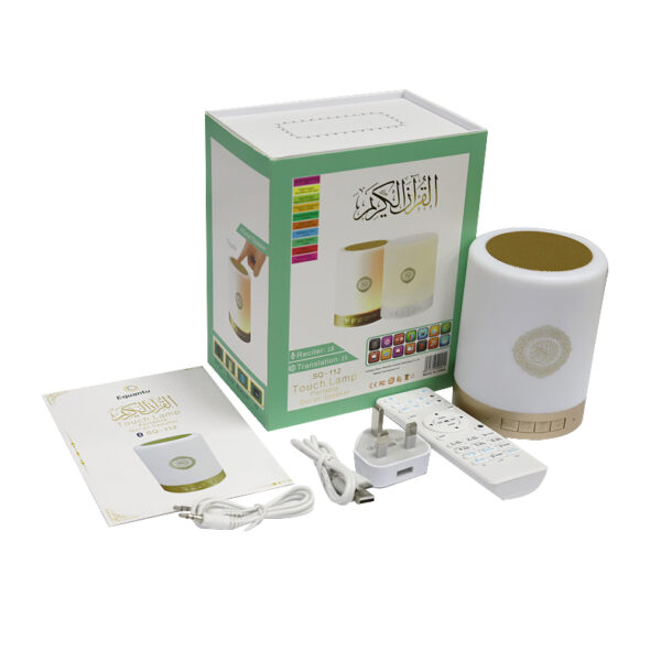 مكبر صوت القرآن المحمول مع مصباح اللمس SQ-112